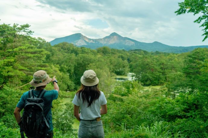 北塩原村の磐梯山