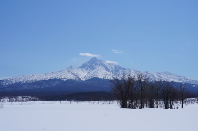 清里町の「斜里岳」