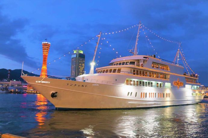 夜景が楽しめる神戸船の旅 コンチェルト