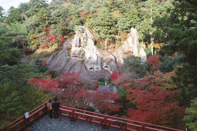 小松市にある「那谷寺」の紅葉写真