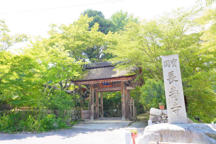 湖南市にある長寿寺