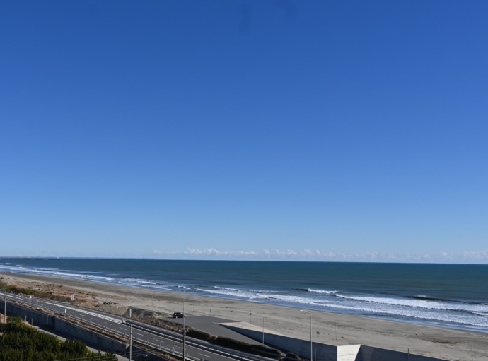 九十九里町の海の風景