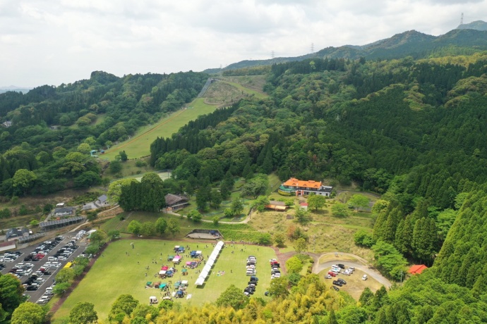 宮崎県国富町にある法華嶽公園