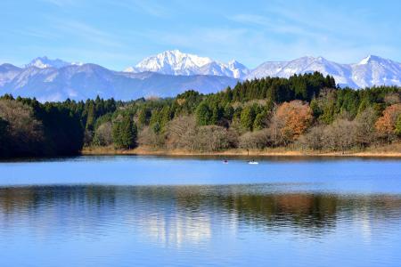 鳥取県倉吉市関金エリアの大山池