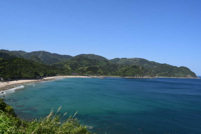 串間市の東部に広がる美しい太平洋