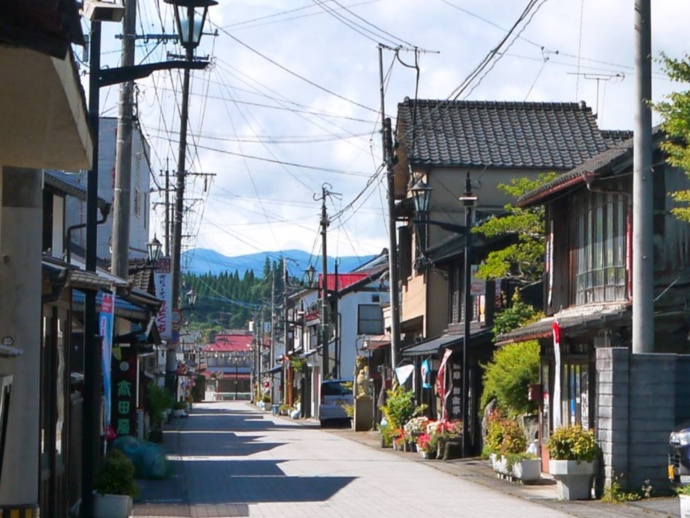 森町の風景