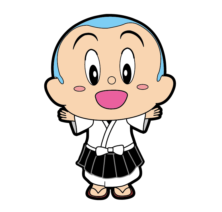 吉田さんのイメージ画像である一休さんのキャラクター