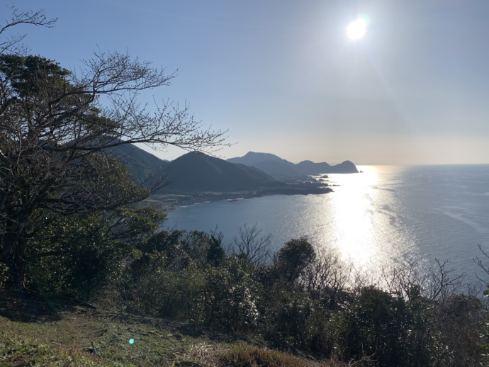 経ケ岬灯台からの風景