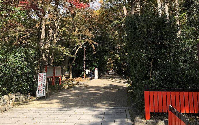 下鴨神社参道①