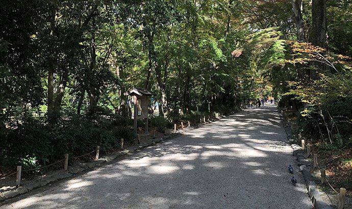 下鴨神社参道②