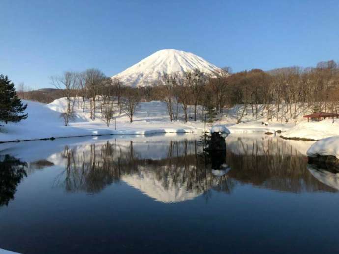 ふきだし公園の冬の様子