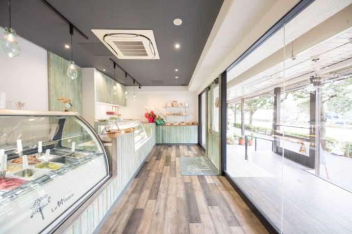 Patisserie&Gelateria Luminareの店内