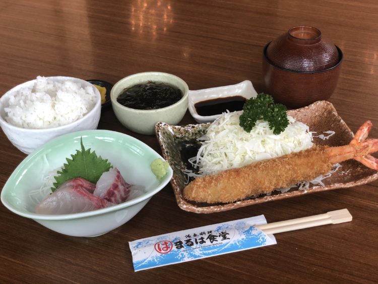 まるは食堂ラシック店のまるは定食