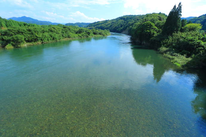 益田市の高津川