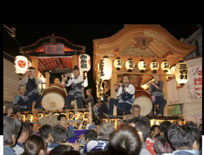 松崎町の秋祭り