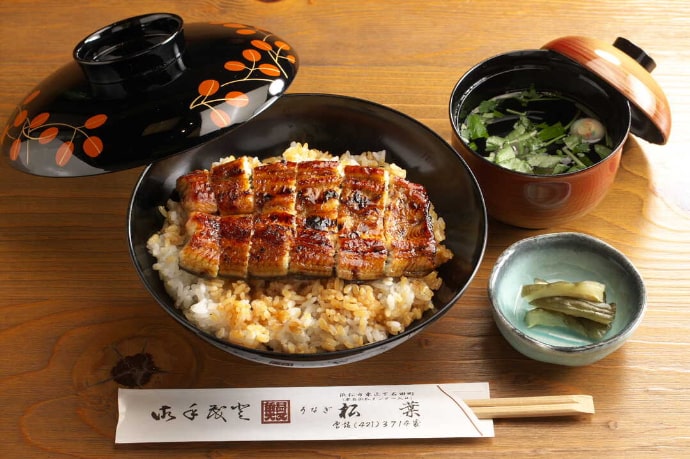 松葉のうなぎ丼