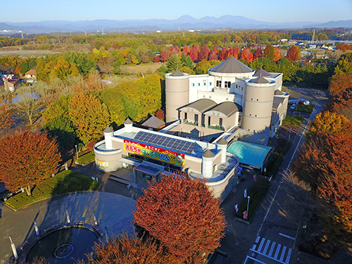 栃木県壬生町「おもちゃ博物館」の外観