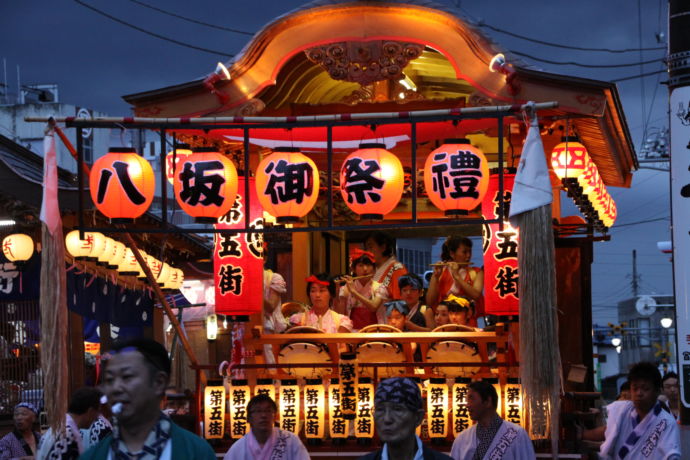 群馬県みどり市で開催される大間々祇園まつり