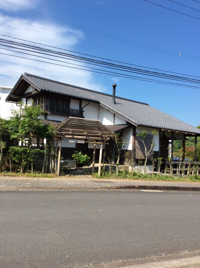 水俣市のお試しハウスの外観