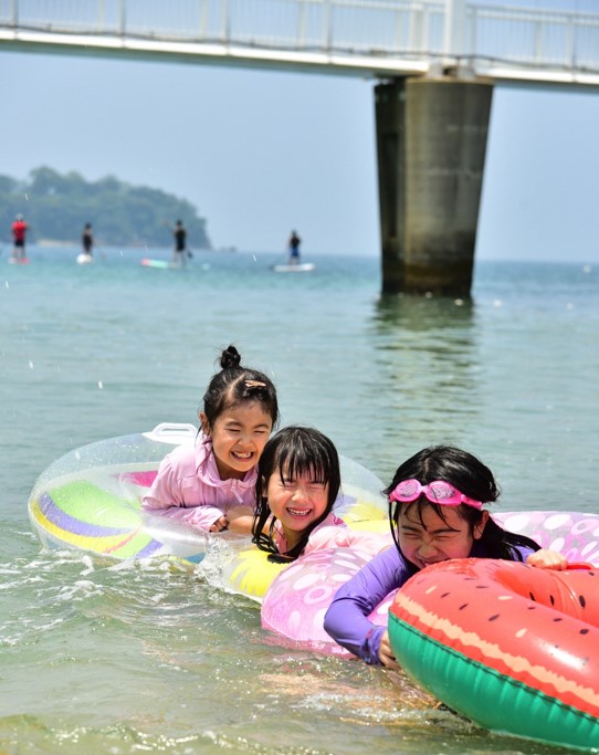 水俣市にあり「湯の児海水浴場