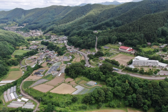 南相木村のドローン空撮