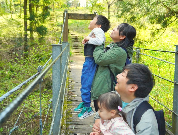 南足柄市で過ごす家族