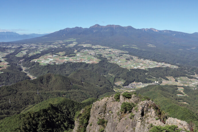 南牧村の高原の風景