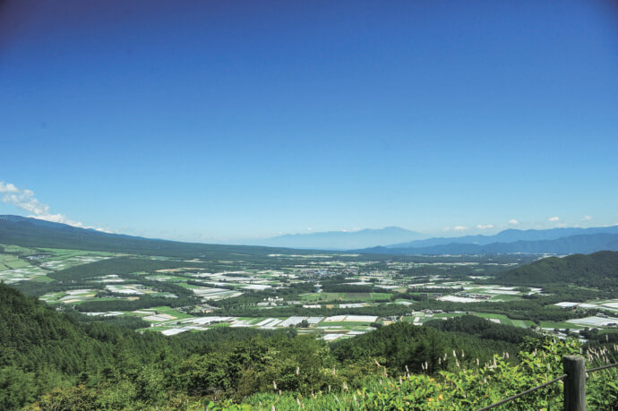 南牧村の街並み