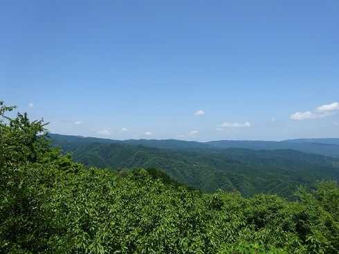 高束山コースの山頂