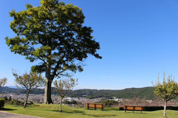 御嵩町の南山公園