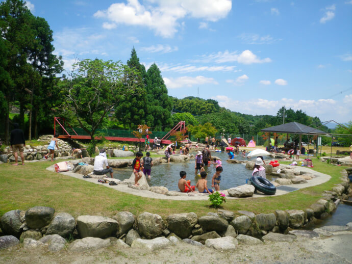 佐賀県みやき町の寒水川山田水辺公園