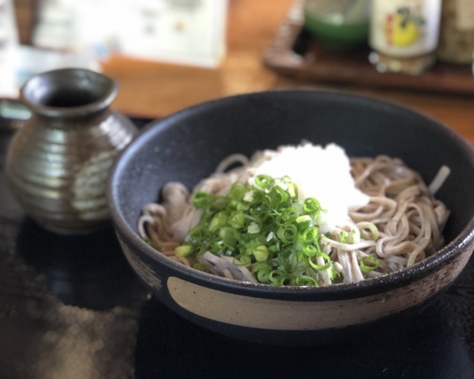 徳島県三好市の郷土料理祖谷そばの写真