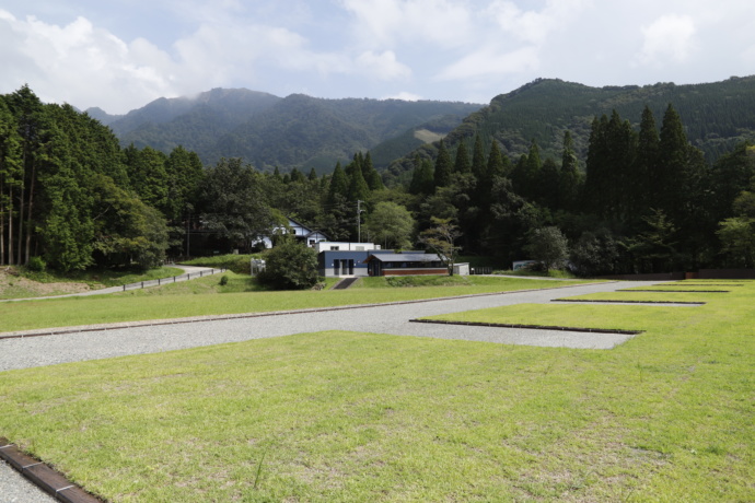 市房山キャンプ場の風景