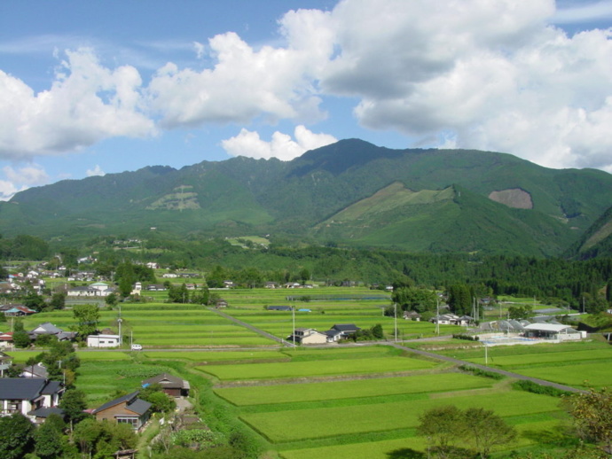 水上村の風景