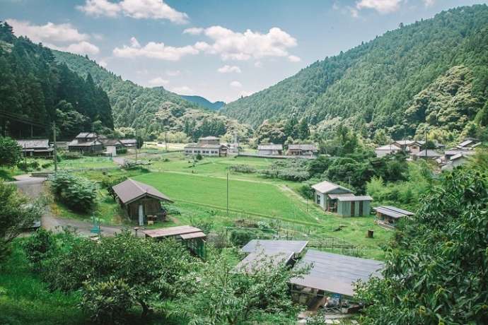 森町・山村地区の風景