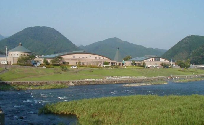 愛媛県松野町にある虹の森公園の全景