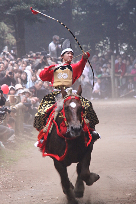 毛呂山町の流鏑馬行事