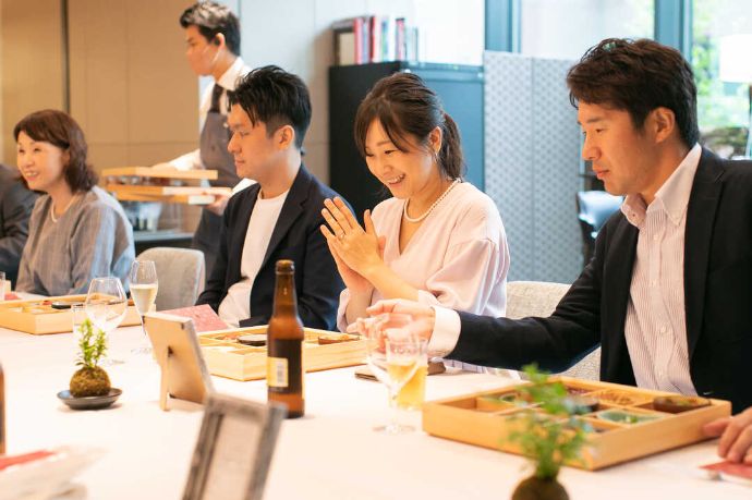 東京都港区にあるモスクロストーキョーの少人数結婚式