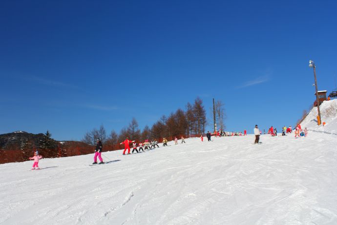 ヘブンスそのはら Snow Worldの初級コースであるエンジェルコース