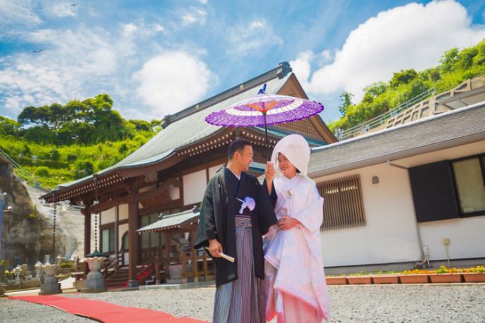 妙海寺の仏前結婚式