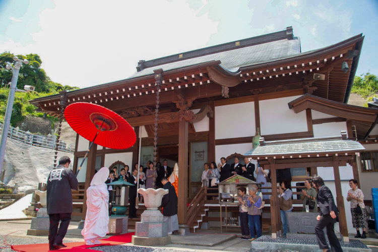 妙海寺の仏前結婚式