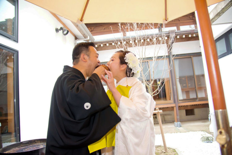 妙海寺の仏前結婚式