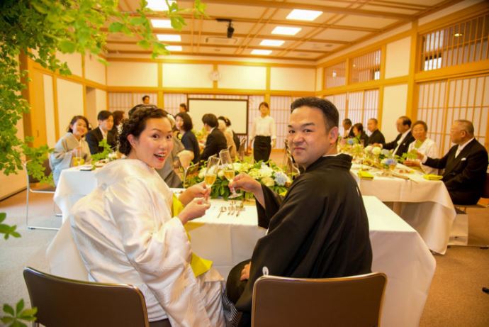 妙海寺の仏前結婚式