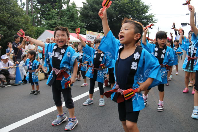 長泉町のわくわく祭りの様子