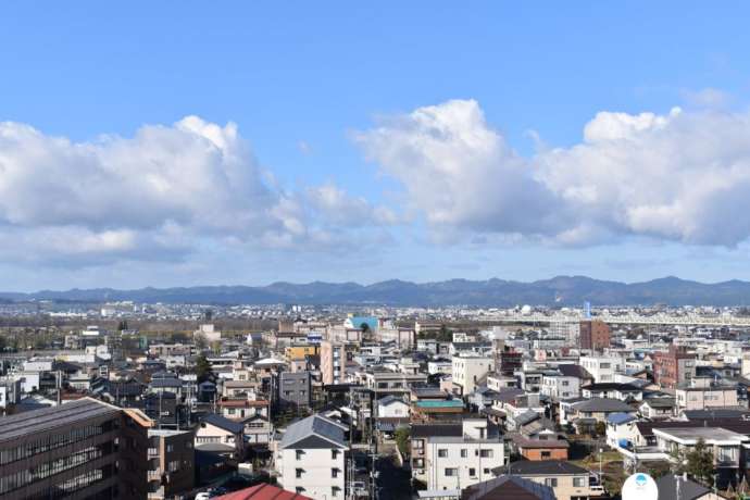 長岡市の全景