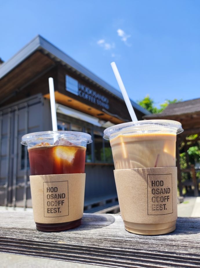 長瀞町にある「HODOSANDO COFFEE STAND」で提供しているアイスコーヒー