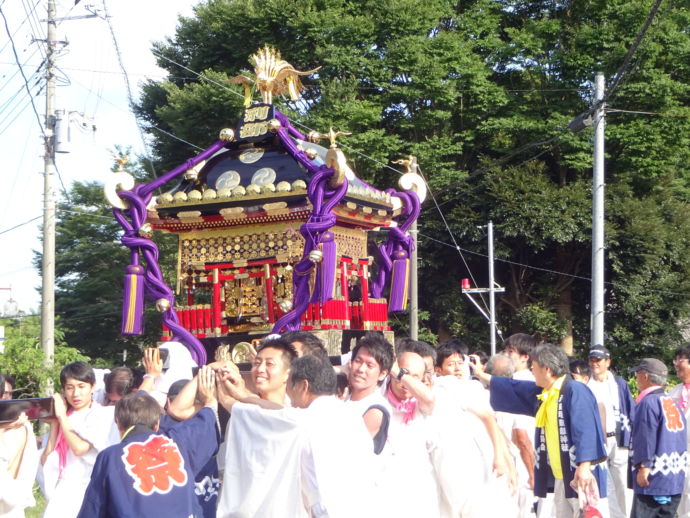 長柄町で開催している刑部の夏祭り