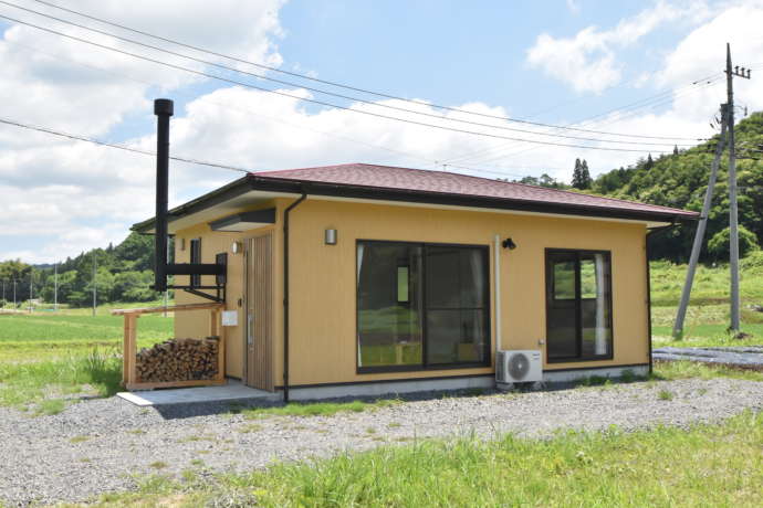 那珂川町のおためし住宅の外観