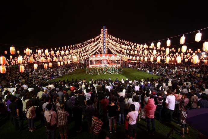 中標津・夏祭りの様子