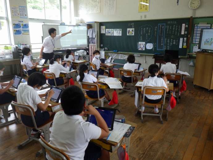 小学校の授業風景